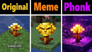 Gouden Paardenbloem Origineel vs Meme vs Phonk