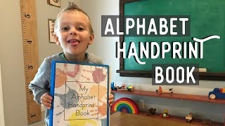 Alphabet Handprint Book