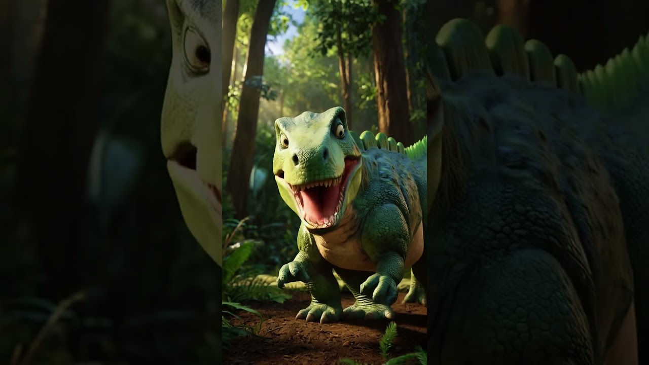 O dinossauro mais fofo de todos em versão realista! 🦖✨