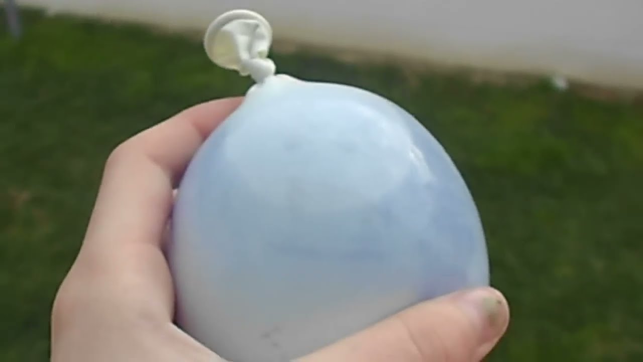 ballon d'eau qui explose pas YouTube