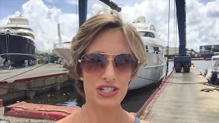 Haul Out And Survey For 94’ Lazzara Yacht “Lady Marea”