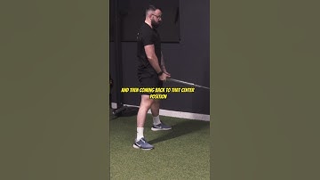 Improving hip mobility with Landmine Lateral Squats