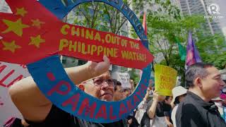 Groups in the Philippines protest on Day of Valor: 'Atin ang Pinas, China layas'