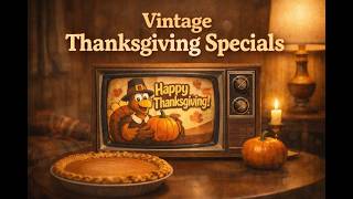 Over 2 Hours of Vintage Thanksgiving Holiday Specials with Original Commercials!