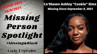 Celebrity IG Fitness Influencer Fitness Ca'Shawn 'Cookie' Sims Missing | #Missing&Black | Lady T Speaks Profile