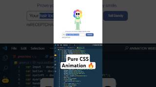 Make Dandy Smile CAPTCHA CSS Animation Wealth