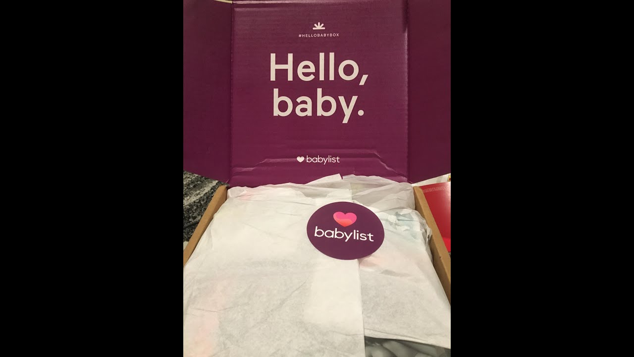 Sample baby items Hellobabybox from (11/2019) YouTube