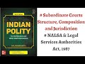 (V157) (Subordinate Courts in States- Structure, Composition & Jurisdiction) M. Laxmikanth Polity