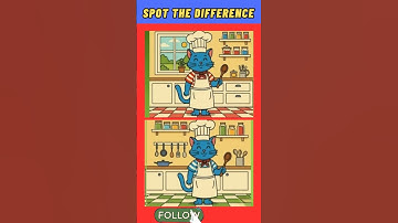Spot 5 Differences – 99% People Fail This Test!