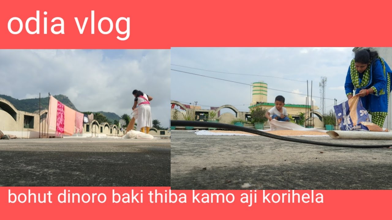 Brijit odia vlog,bohut dinoro Kamo aji korihela,After all today I did ...