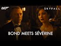 Skyfall  007 meets svrine  daniel craig brnice marlohe  james bond