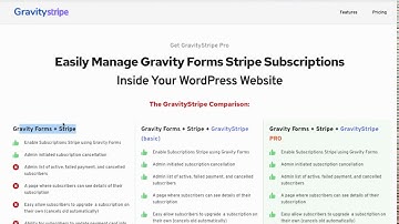Gravity Forms + Stripe VS Gravity Forms + Stripe Add-on and the Free GravityStripe plugin
