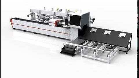 T6A BODOR fiber laser tube cutting machine with auto loading and unloading system