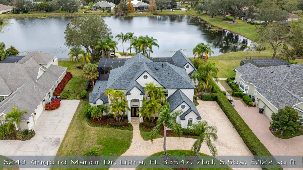 6249 Kingbird Manor Dr. Lithia, FL 33547