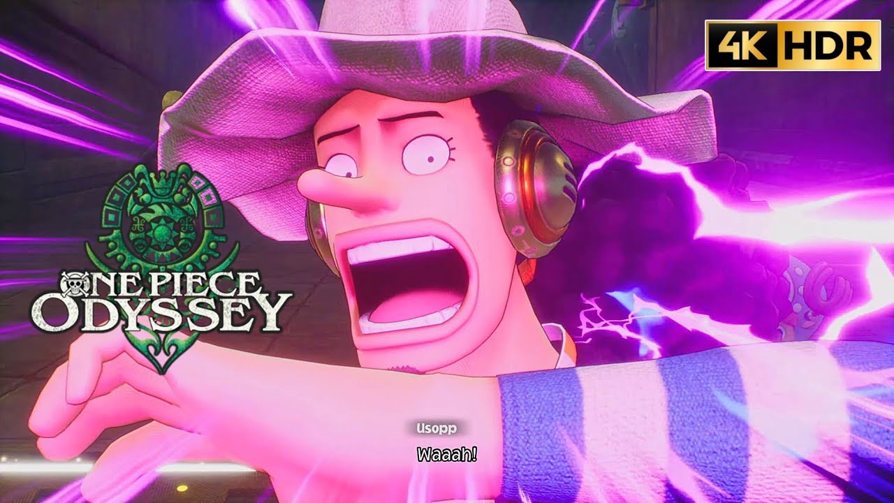 Thunder Colossus Boss Fight [4k HDR] | One Piece Odyssey [PS5]