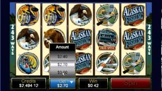 FREE Mobile Alaskan Fishing Slot @ Jackpot City Casino ♥ 500 Euros FREE ♥685 screenshot 2