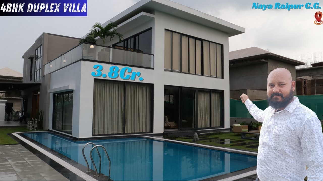 4BHK LUXURY DUPLEX VILLA FOR SELL | AT NAYA RAIPUR C.G. | THE LAGOON BY AVINASH | TIKARAM SAHU