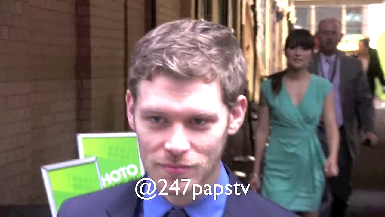 Joseph Morgan Has A Happy Birthday with Fans in NYC