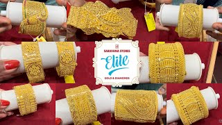 D Kada Wedding Bangles Broad Kolkatta Bangle Design 21 To117 Grams Saravana Thanganagaimaaligai