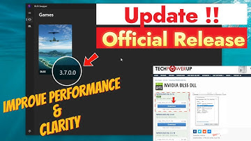 Updated Dlss Dll File *MSFS2020* vs3.7 Official Release!! Improve Performance in Dlss & Taa