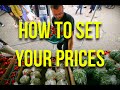 Ask The Urban Farmer -- How To Set Your Prices