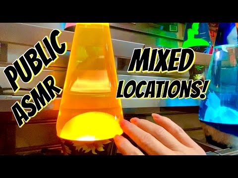 Public ASMR at Multiple Locations! | Tapping - Scratching - Finessing & Crinkling 💥😵‍💫