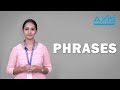 Phrases | Axis Language School