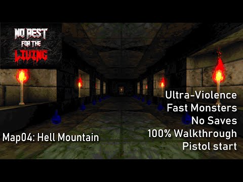 Видео: АДСКИЕ БАСТИОНЫ [] Doom 2: No Rest for the Living Map04 100% UV with Fast monsters
