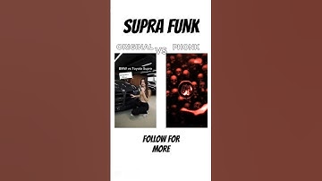 SUPRA FUNK original video clip vs FUNK #funk #phonk #newmusic #original #funk #remix
