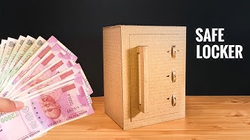 How To Make Safe Locker with Password Lock