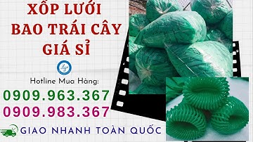 XỐP BỌC ỔI, XỐP BAO DƯA LƯỚI, XỐP BỌC TRÁI CÂY ĐỦ MÀU