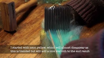 Woolwench Blends Colours with Mini Combs