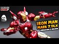 IRON MAN Mark 7 Avengers Threezero DLX Unboxing e Review BR