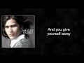 Amaury Vassili - With or Without You (lyrics)