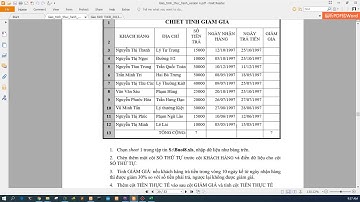 MS Excel | Bài 8.1- Sử dụng hàm IF