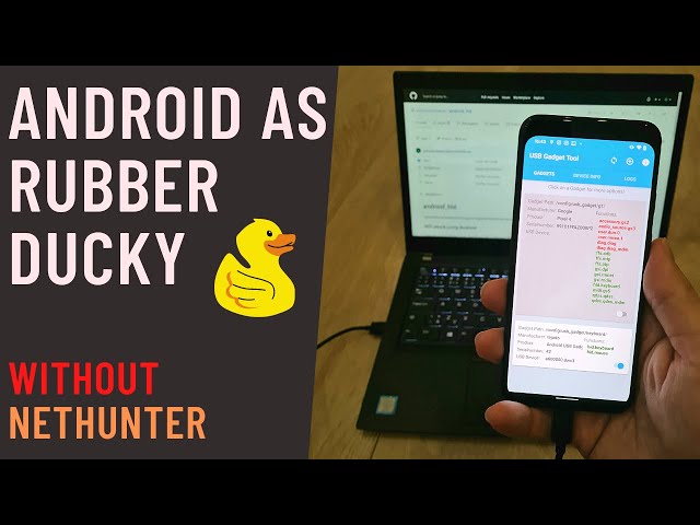How to setup Android as Rubber Ducky without NetHunter - part 2 | Tutorial | HID | BadUSB | Termux class=