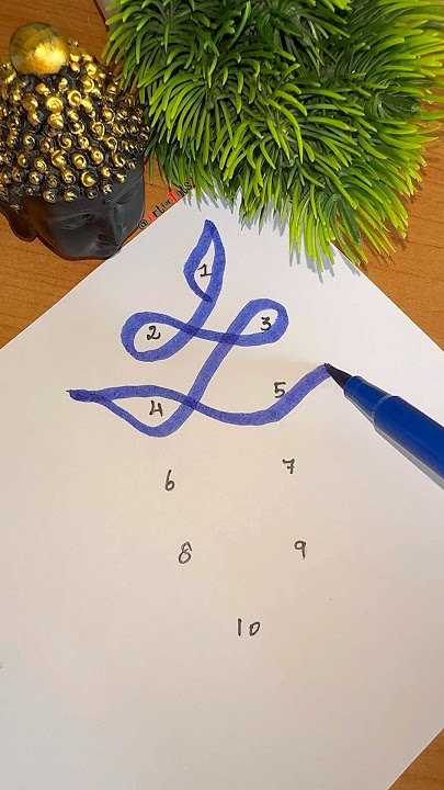 💙🌀Fun With Number #trending #numbers #art #shorts #youtubeshorts #123 #fun #funny