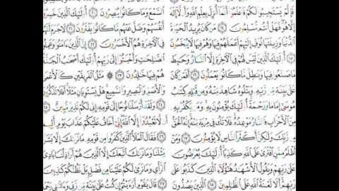 قراءة من الآية 13 الي 28 من هود
