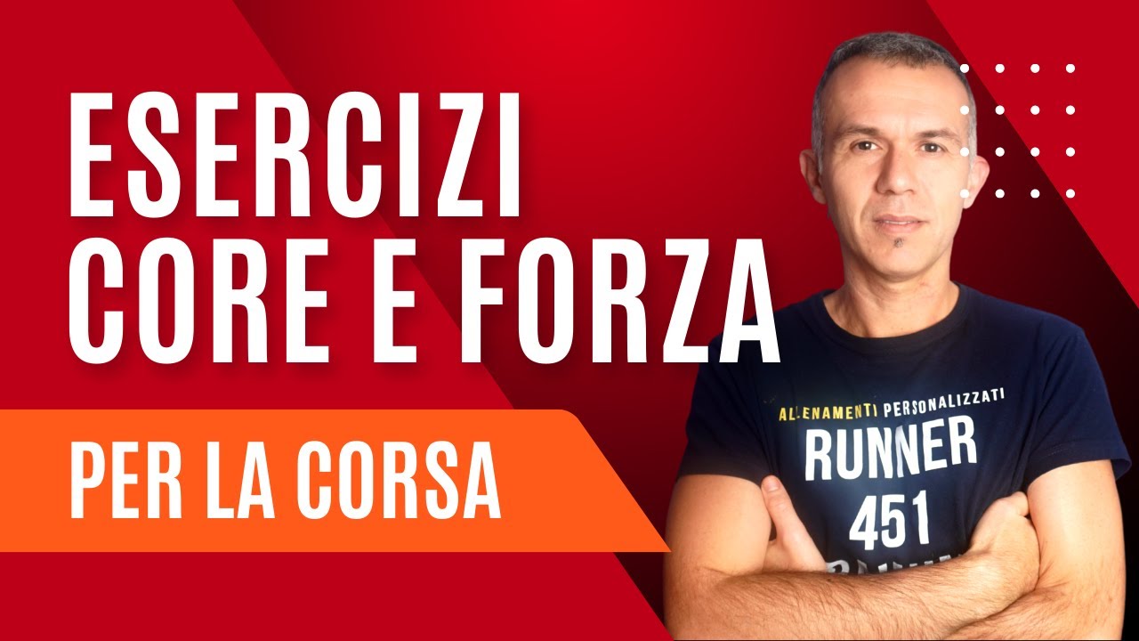 Allenamento della forza e core per la corsa: fai questi esercizi - YouTube