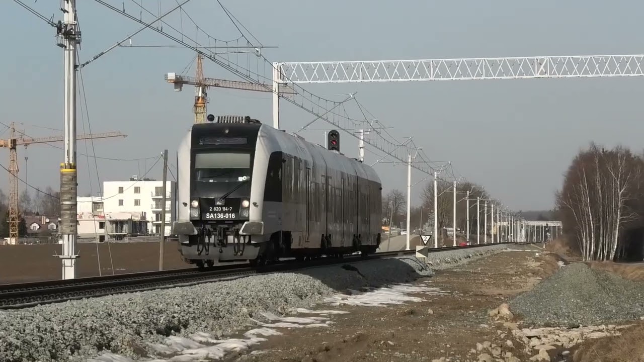 Gdynia Główna + Gdańsk Osowa - pociągi i trochę obrazków z modernizacji LK 201 07.03.2026