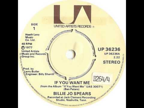 Billie Jo Spears — Billie Jo Spears ~ If You Want Me