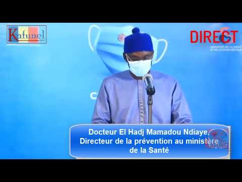 🛑[Direct Suivez Covid-19 au Sénégal ]  :  Situation du jour / 03 septembre 2020