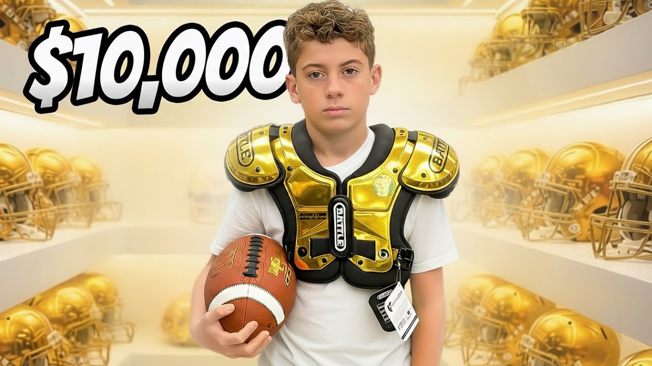 BUYING TACKLE FOOTBALL GEAR! 🏈 PART 9