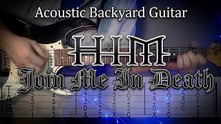 HIM Join Me In Death | Guitar Lesson (Tabs) | How To Play Tutorial #HIM #GuitarLesson #Tabs