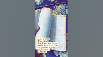 🔥 J.B. GUPTA Objective Book for Electrical Engineering Review & Solutions | Boost your Preparation