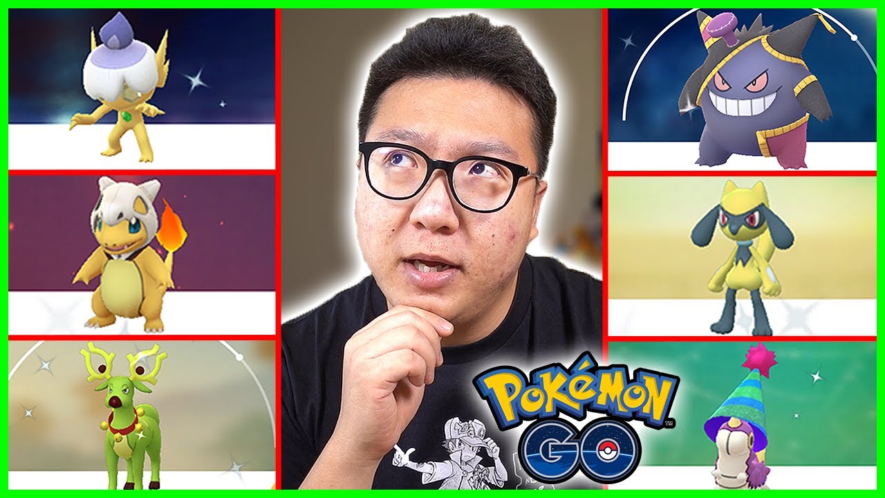 MY TOP 10 RAREST SHINY POKEMON IN POKEMON GO YouTube