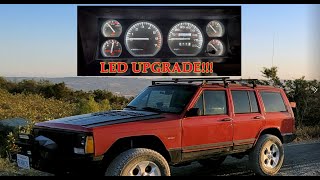 Upgrading to LEDs! Instrument cluster in the XJ!