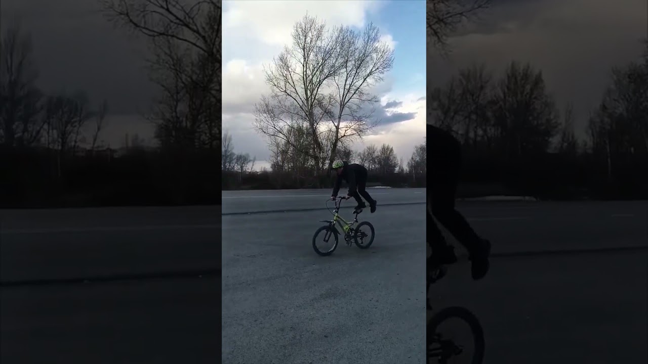 учусь новый трюк фламинго