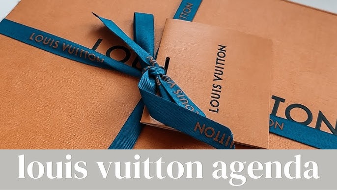 Louis Vuitton Desk Agenda Cover Set Up with Erin Condren Focused