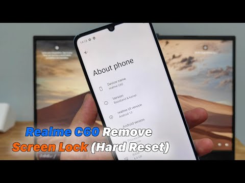 Realme C60 Remove Screem Lock (Hard Reset)